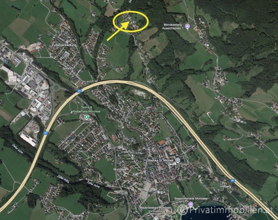 Grundstück für Einfamilienhaus / Villa - 5310 Mondsee - 775 m² - 254469 - Schönes und rares Baugrundstück mit Seeblick zu verkaufen