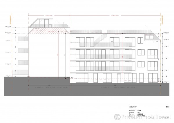 Grundstück für Betriebsansiedelung / Wohnbau - 2340 Mödling - 519 m² - 254655 - Bauträgerliegenschaft im Zentrum Mödlings