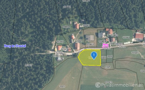 Grundstück für Einfamilienhaus / Villa - 9771 Berg - 254752 Grundstück für Einfamilienhaus / Villa - 9771 Berg - 254752