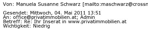 Referenzschreiben Absender