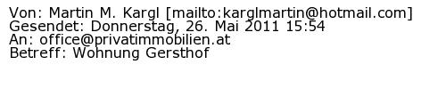 Referenzschreiben Absender