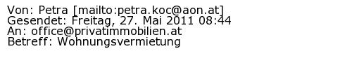Referenzschreiben Absender