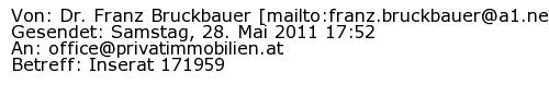 Referenzschreiben Absender