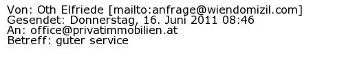 Referenzschreiben Absender