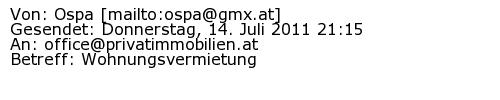 Referenzschreiben Absender