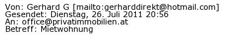 Referenzschreiben Absender