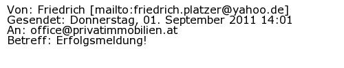 Referenzschreiben Absender
