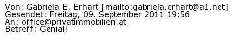 Referenzschreiben Absender