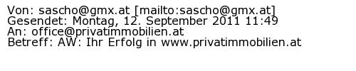 Referenzschreiben Absender