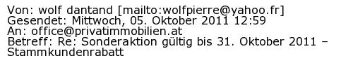Referenzschreiben Absender