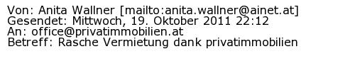 Referenzschreiben Absender