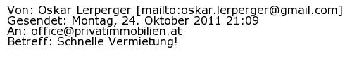 Referenzschreiben Absender