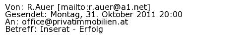 Referenzschreiben Absender