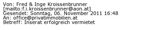 Referenzschreiben Absender