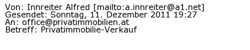 Referenzschreiben Absender