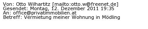 Referenzschreiben Absender