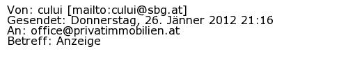 Referenzschreiben Absender