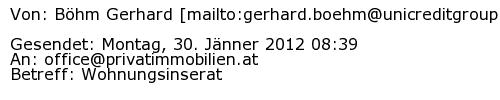 Referenzschreiben Absender