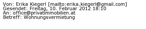 Referenzschreiben Absender