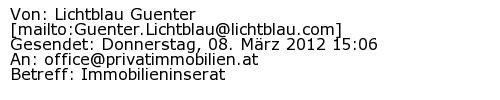 Referenzschreiben Absender
