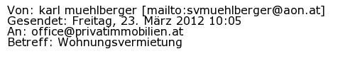 Referenzschreiben Absender