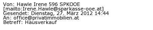 Referenzschreiben Absender