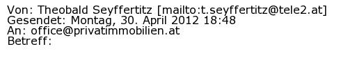 Referenzschreiben Absender
