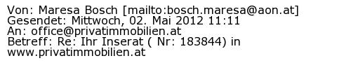 Referenzschreiben Absender