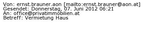 Referenzschreiben Absender
