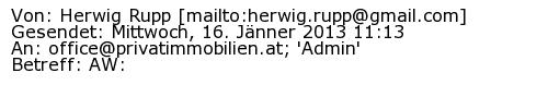 Referenzschreiben Absender