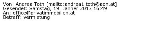 Referenzschreiben Absender