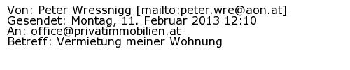 Referenzschreiben Absender