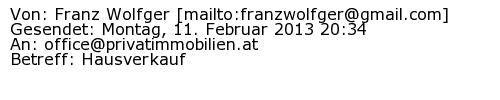 Referenzschreiben Absender