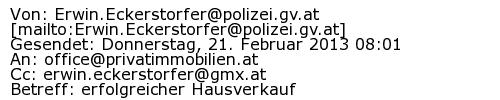 Referenzschreiben Absender