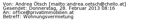 Referenzschreiben Absender