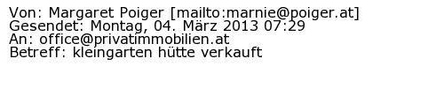 Referenzschreiben Absender