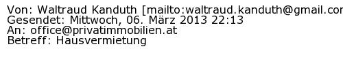 Referenzschreiben Absender