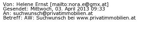 Referenzschreiben Absender