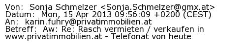 Referenzschreiben Absender