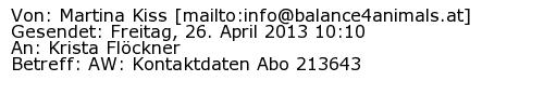 Referenzschreiben Absender