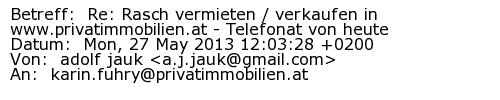Referenzschreiben Absender