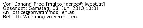 Referenzschreiben Absender