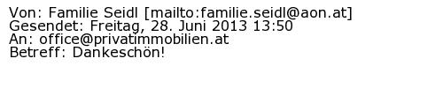 Referenzschreiben Absender