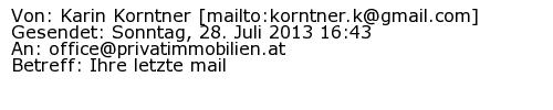 Referenzschreiben Absender