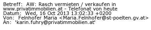 Referenzschreiben Absender